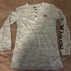Hurley boys great long sleeve top size M 10/12